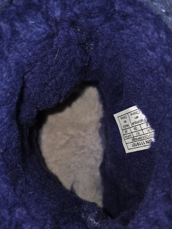 UGG Navy Suede Short Booties with Cutout Gem Cuff - Picture 5 of 12